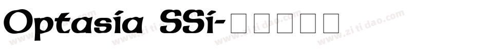 Optasia SSi字体转换